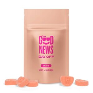 Good News  DAY OFF Peach Gummies