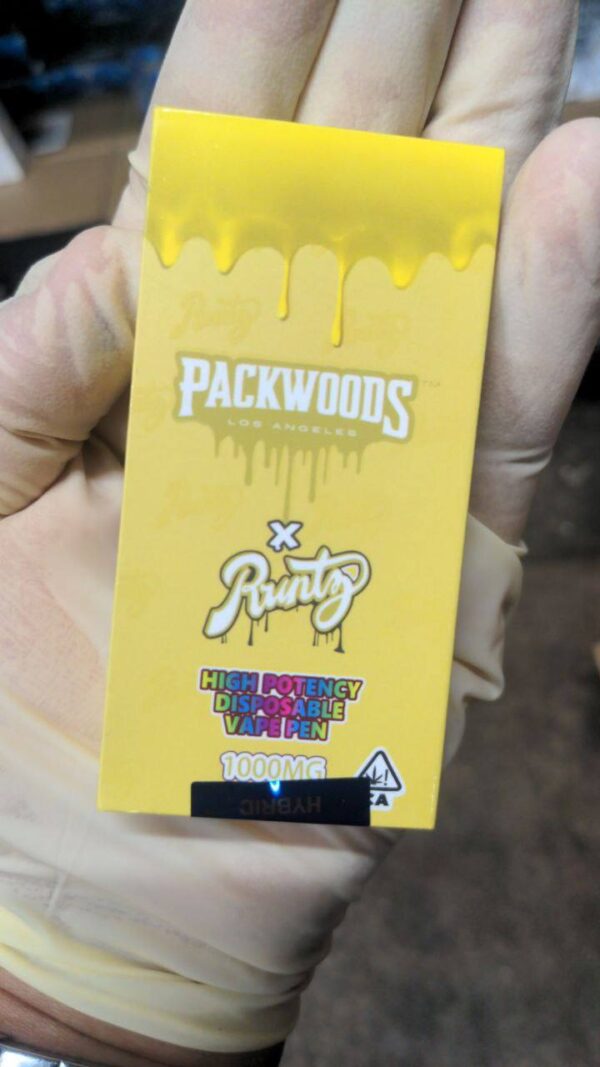 PACKWOODS X RUNTZ DISPOSABLE VAPE - Image 2