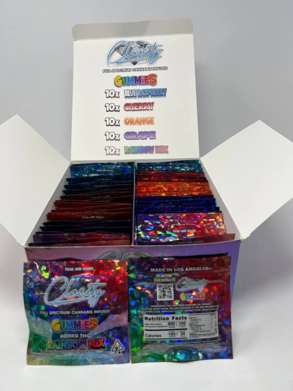 Wholesale Clarity Infused Gummies