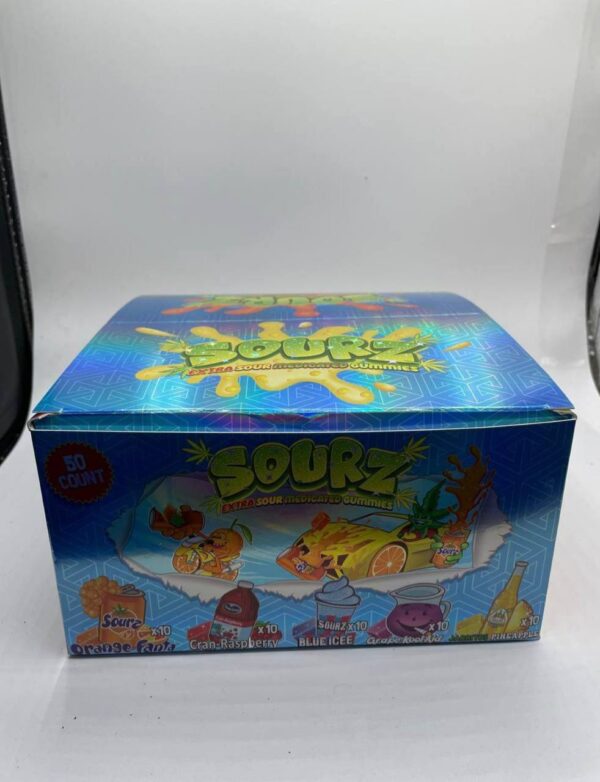 Wholesale Sourz Gummies 600mg - Image 2