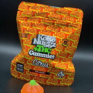 Koko Nuggz Citrus Orange | 500 mg THC Gummies