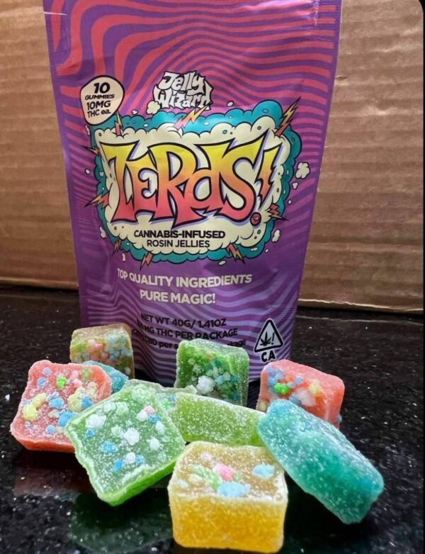 Zerds cannabis-infused gummy